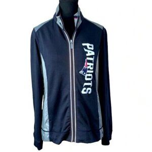 New England Patriots Jacket Mens Medium Full Zip Tommy Bahama NFL Football